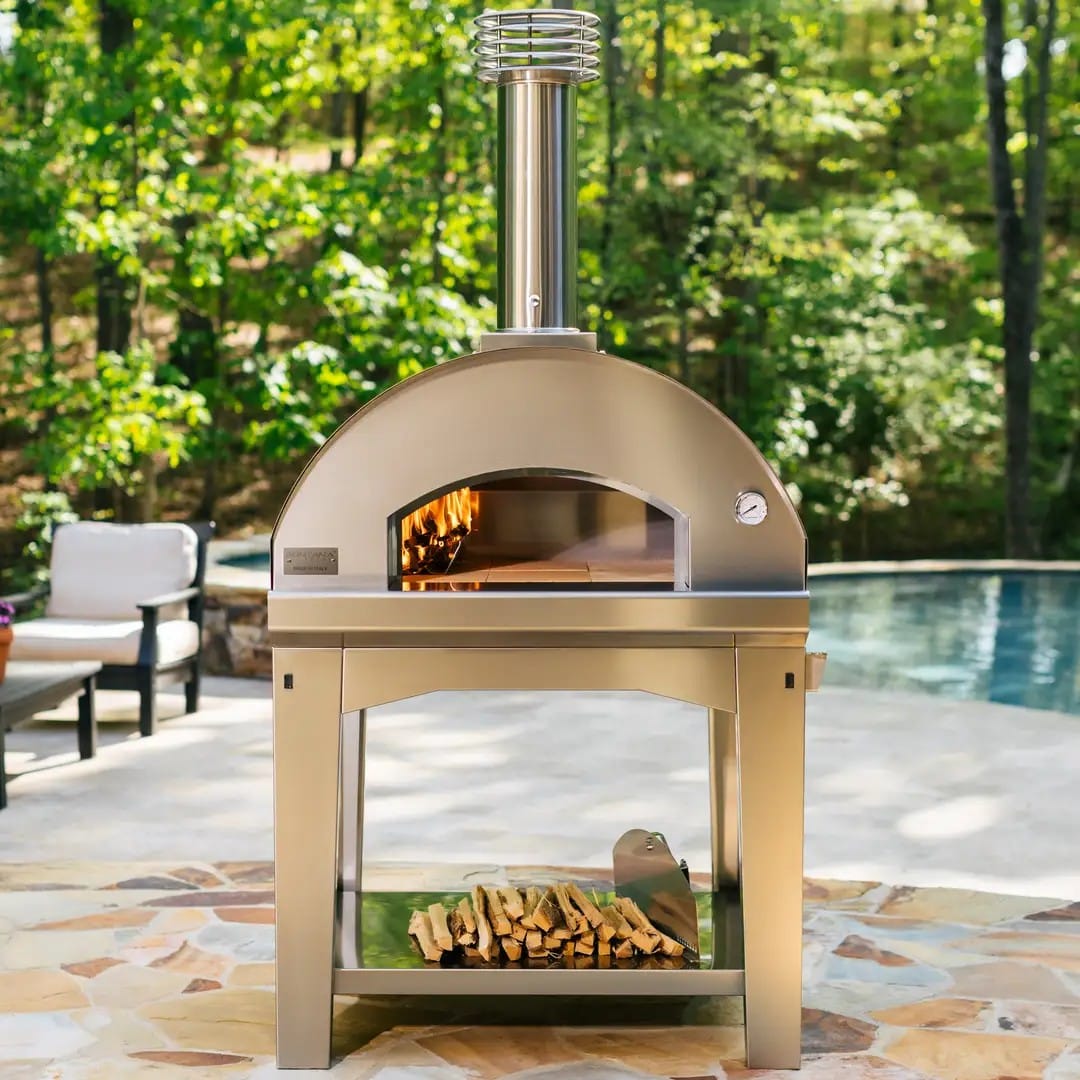 cuptor pizza cu lemne exteriorchef
