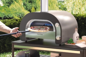 cat se tine pizza la cuptor cu gaz