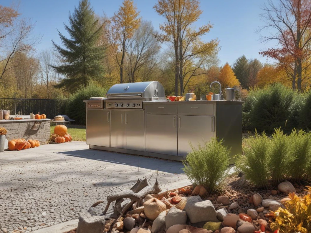 Bucătării în aer liber: cum să faci față scăderii temperaturilor