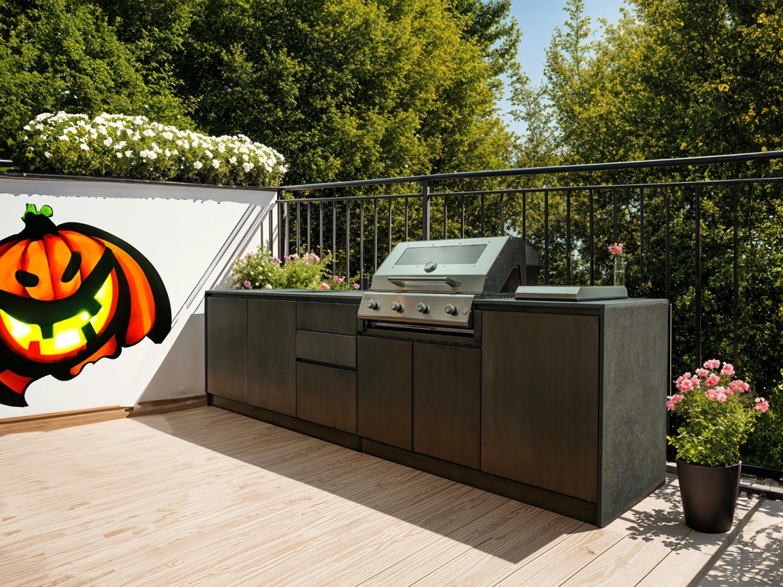 Grătar de Halloween: sfaturi de la OF Outdoor Kitchens
